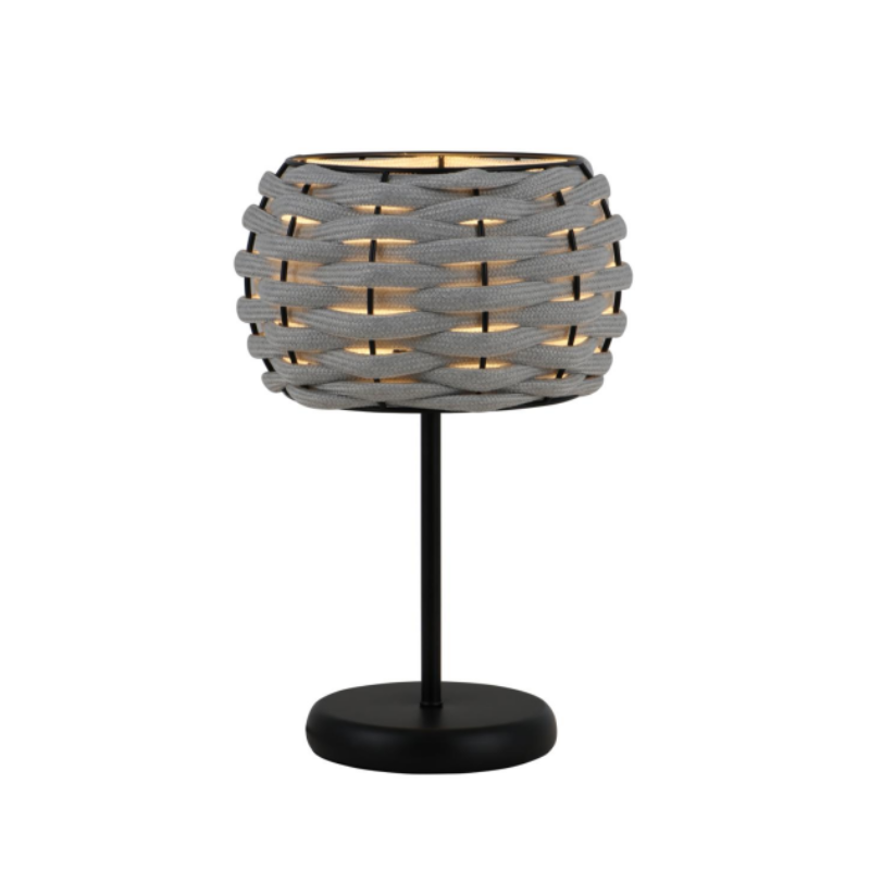 Örgülü stolüstü lampa