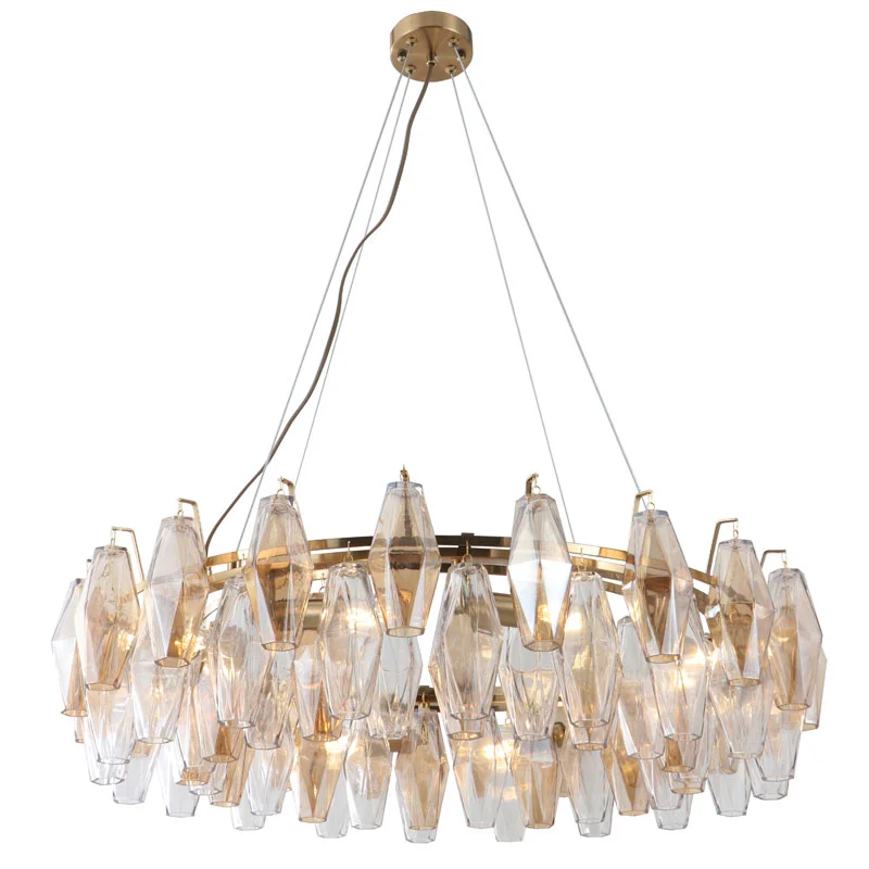 Müasir Villa Şüşə Çilçırağı