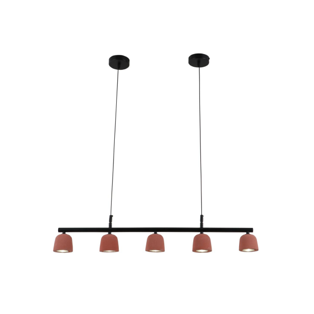 Vulcan qırmızı minimalist sement asma